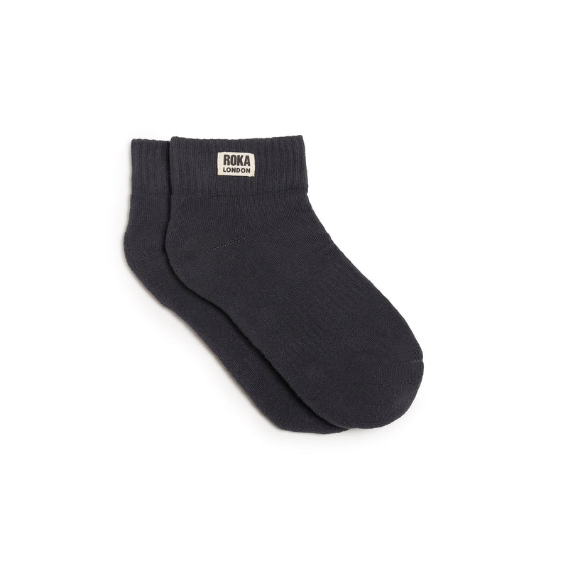 Wembley Socks - Faded Black