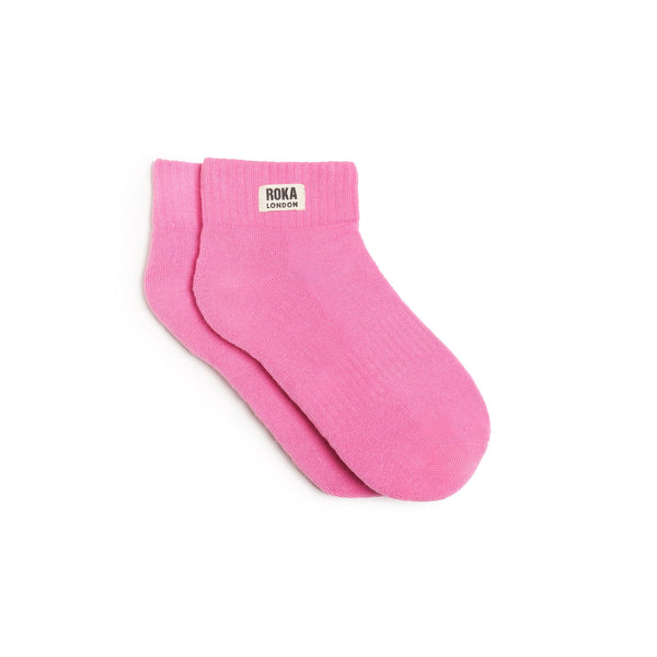 Wembley Socks - Pink Carnation