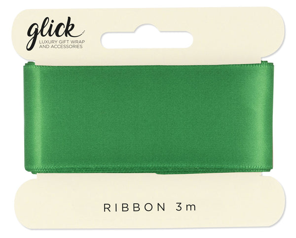 Green Satin Ribbon