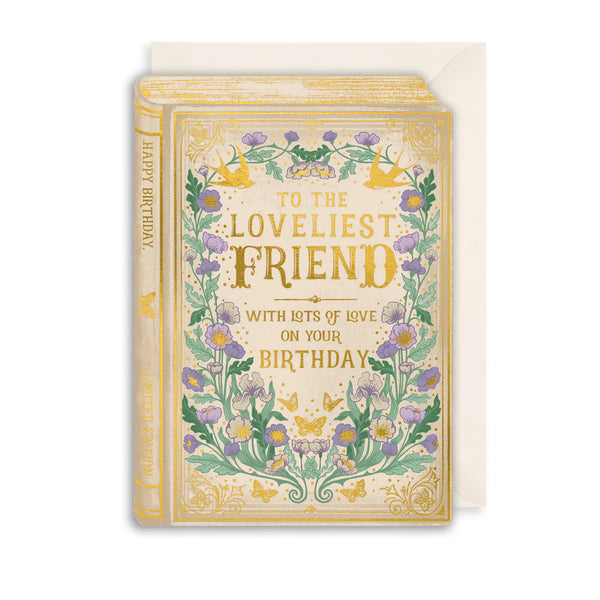 To the Loveliest Friend Birthday Card