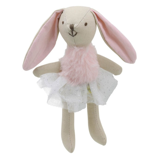 Mini Rabbit Girl Soft Toy - Pink