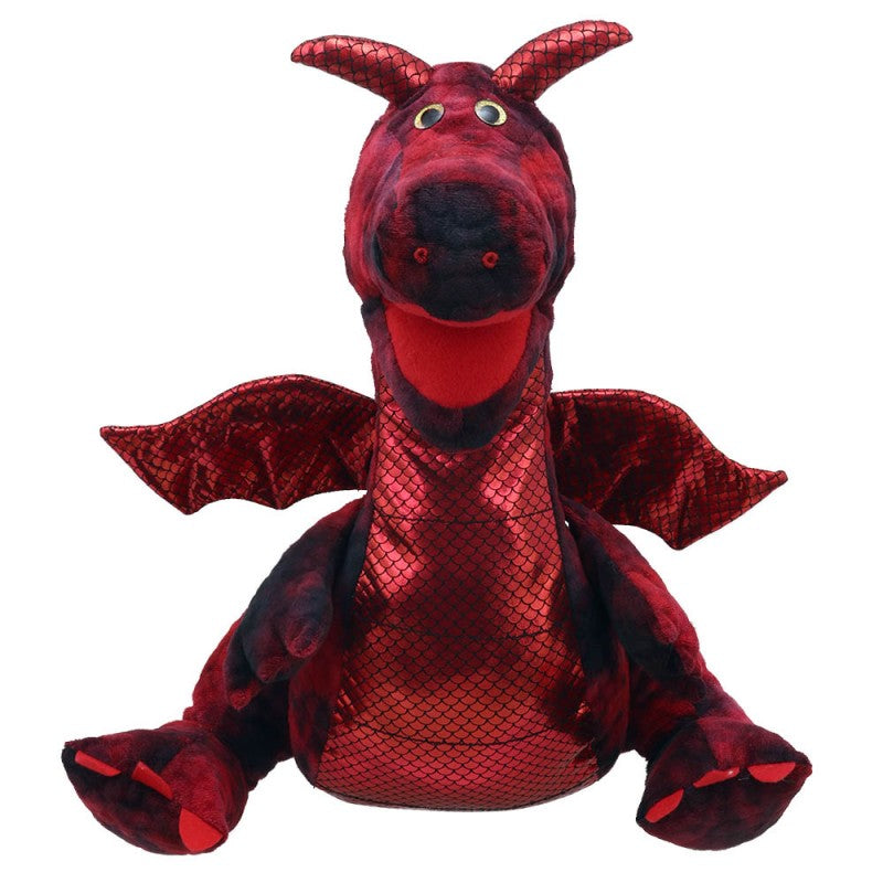 Enchanted Dragon Puppet - Red