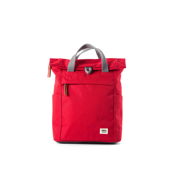 Finchley A Recycled Canvas Small - Mars Red