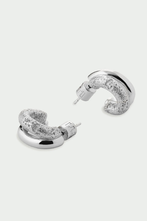 Mirage Earrings Small - Silver