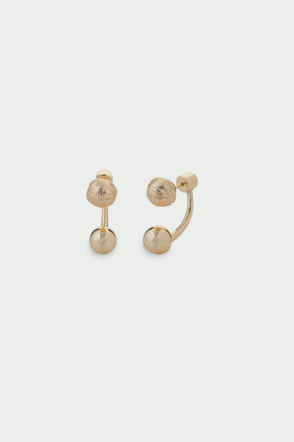 Tideform Earrings - Gold