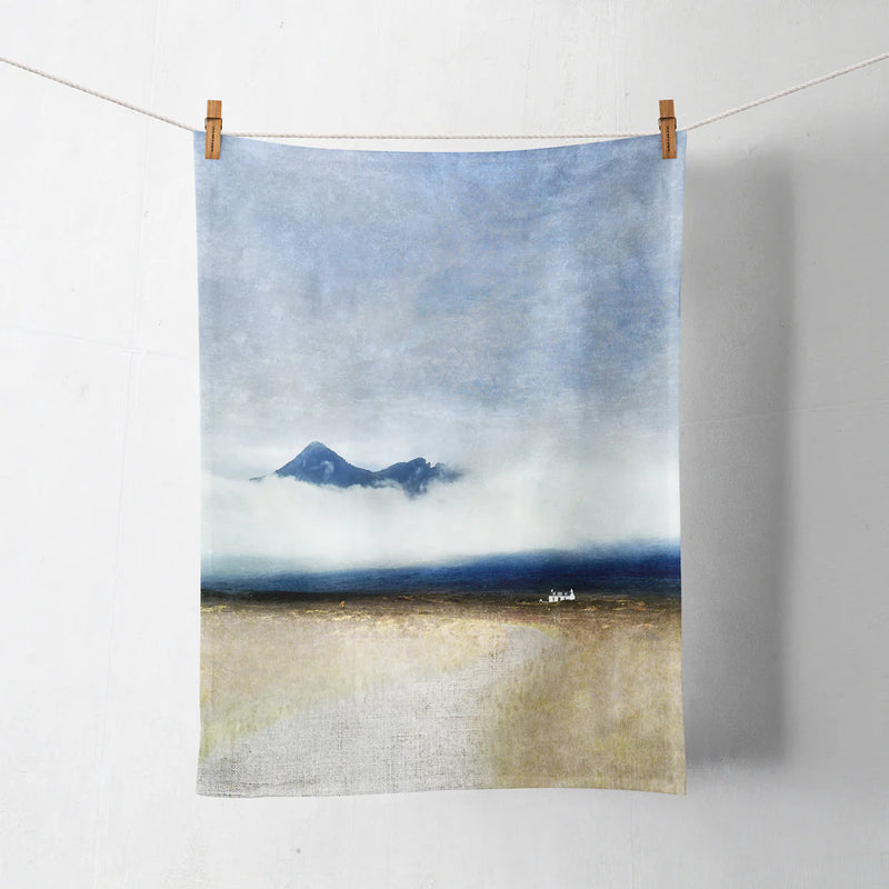 Cuillin Cottage Isle Of Skye Cotton Tea Towel