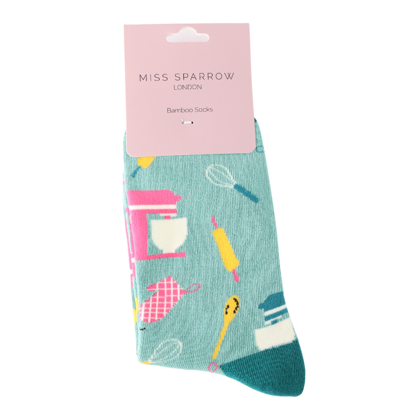 Home Baker Socks - Duck Egg