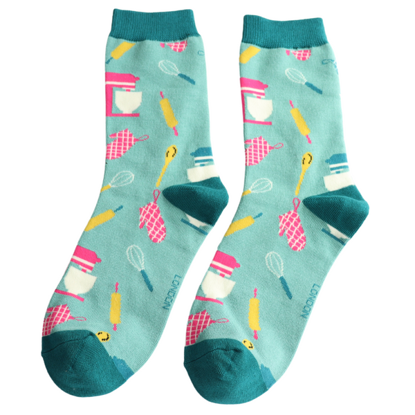 Home Baker Socks - Duck Egg