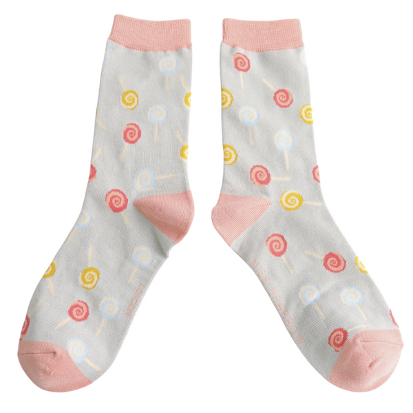 Lollipop Socks - Powder Blue