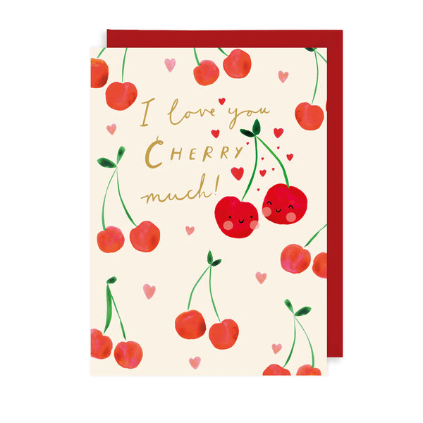 Cherry Much Valentine's Day Card