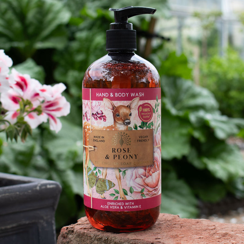 Rose & Peony Hand & Body Wash