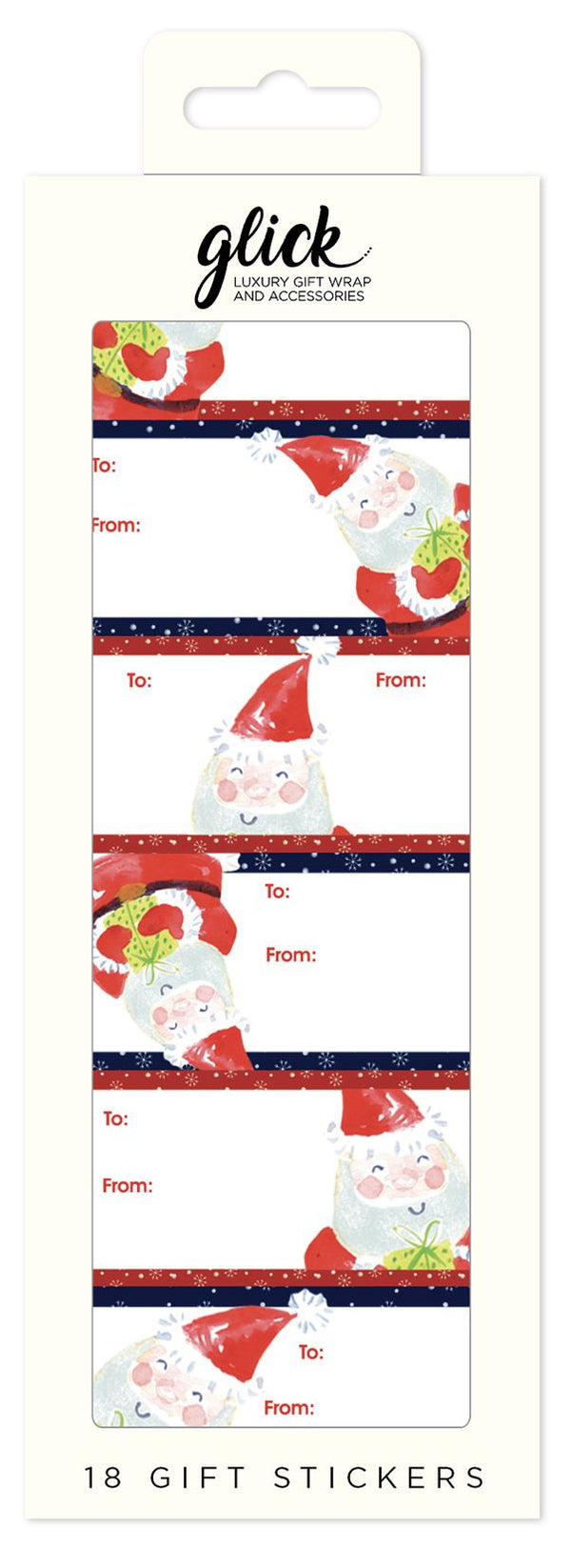 Santa's Workshop Gift Stickers