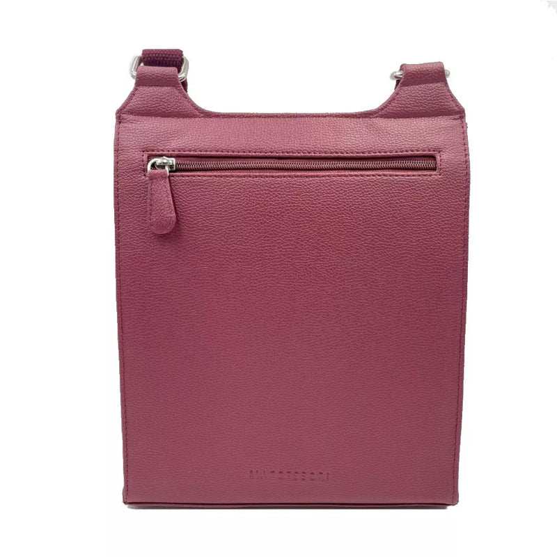 Harris Tweed Satchel Bag - Purple Check