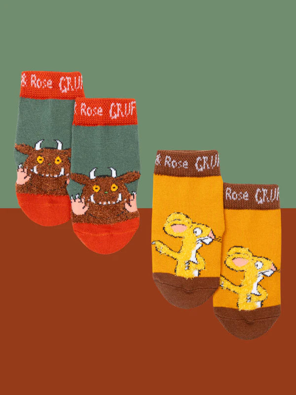 Gruffalo Set Of 2 Socks