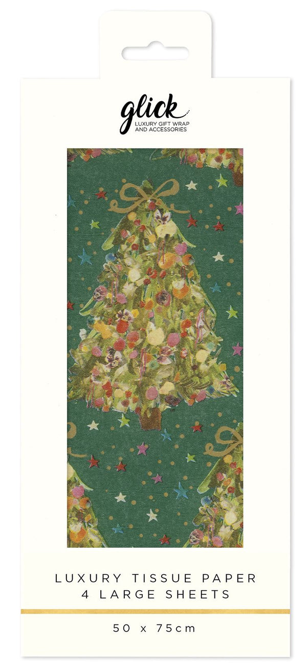 Evergreen Green Tissue Paper