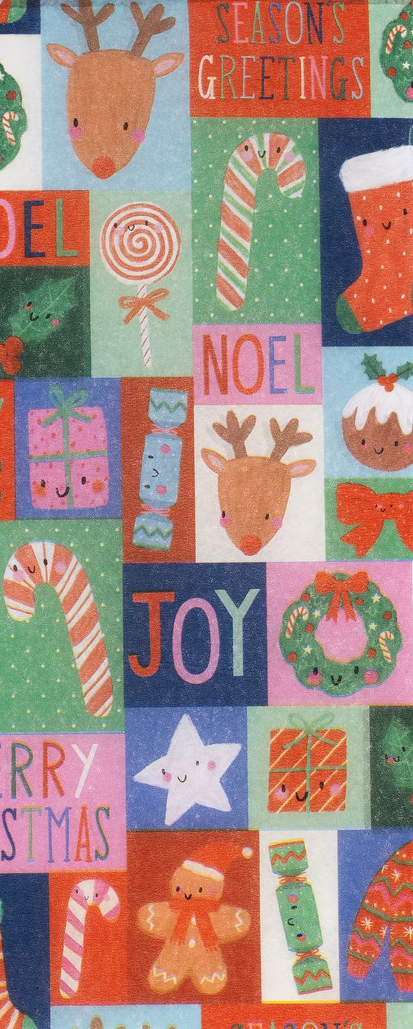 Christmas Puzzle Tissue Paper