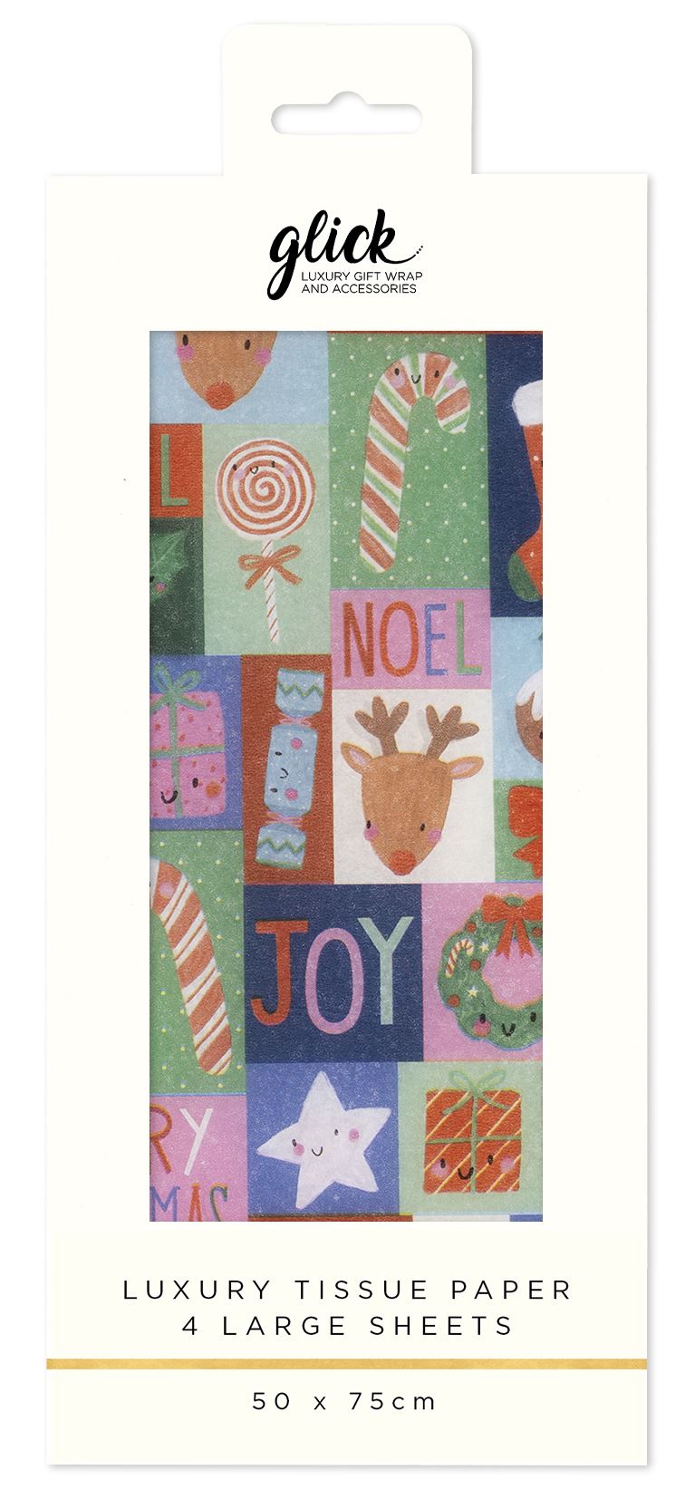 Christmas Puzzle Tissue Paper