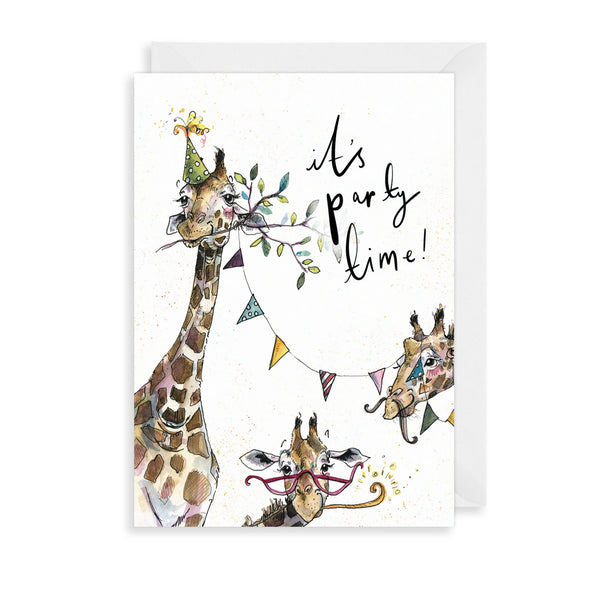 Party Time Greetings Card