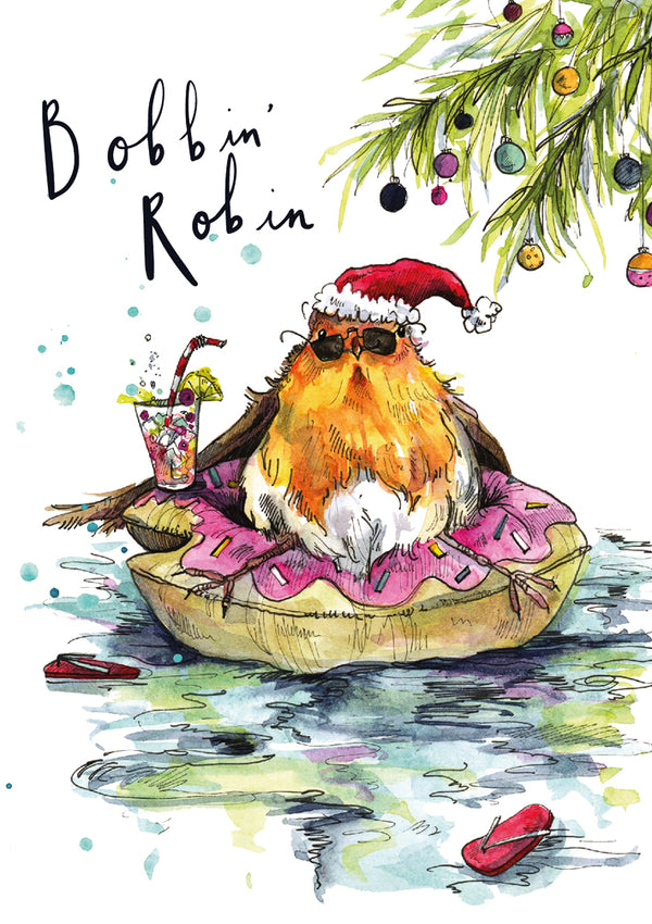 Bobbin' Robin Card