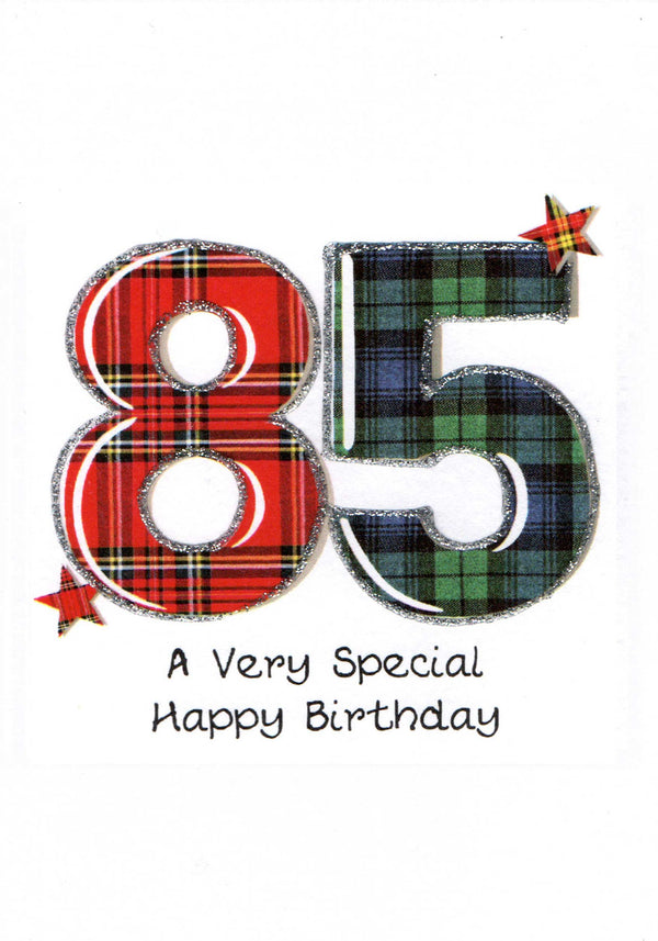 A Very Special Happy Birthday 85th Birthday Card