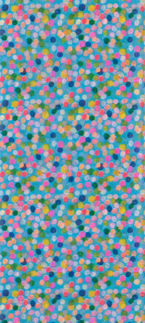 Spotty Blue Tissue Paper