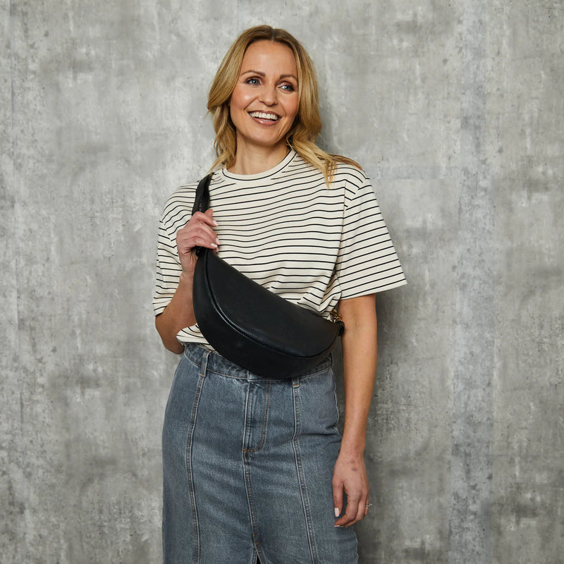 Elie Beaumont Hobo Bag - Black