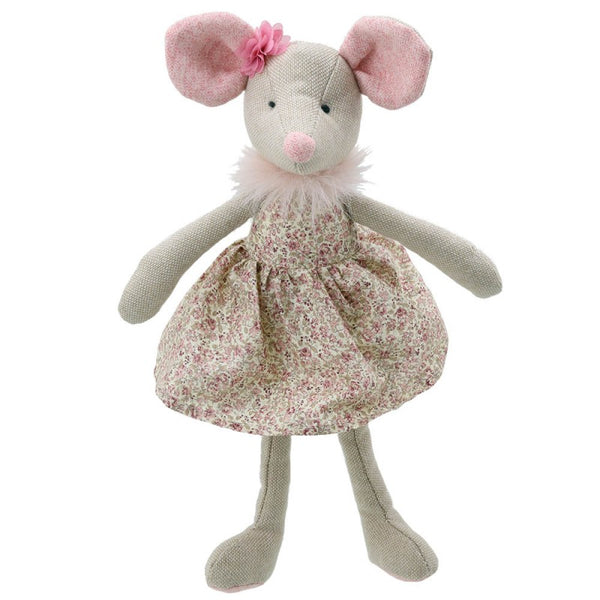 Mouse In Dress Soft Toy