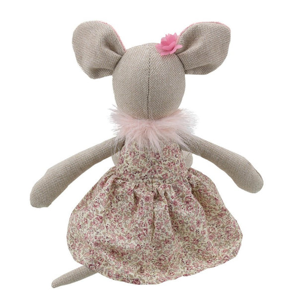 Mouse In Dress Soft Toy