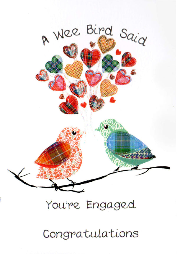 Wee Bird Engagement Card