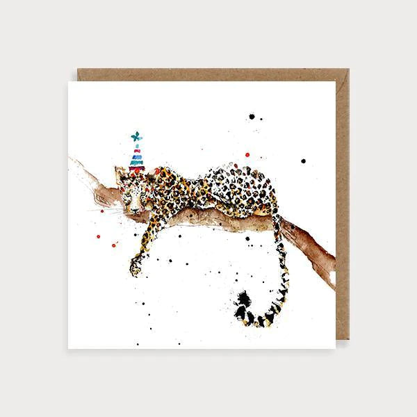 Leopard Birthday Card