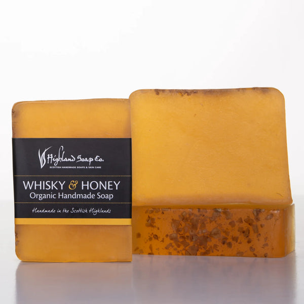 Whisky & Honey Organic Handmade Soap