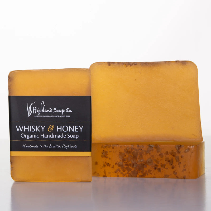 Whisky & Honey Organic Handmade Soap