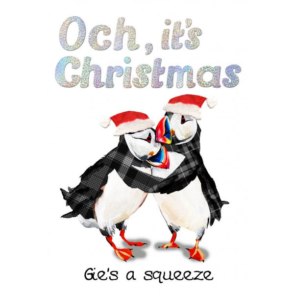 Gies A Squeeze Christmas Card