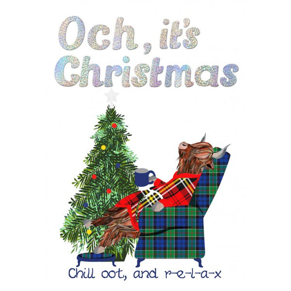 Chill Out Christmas Card