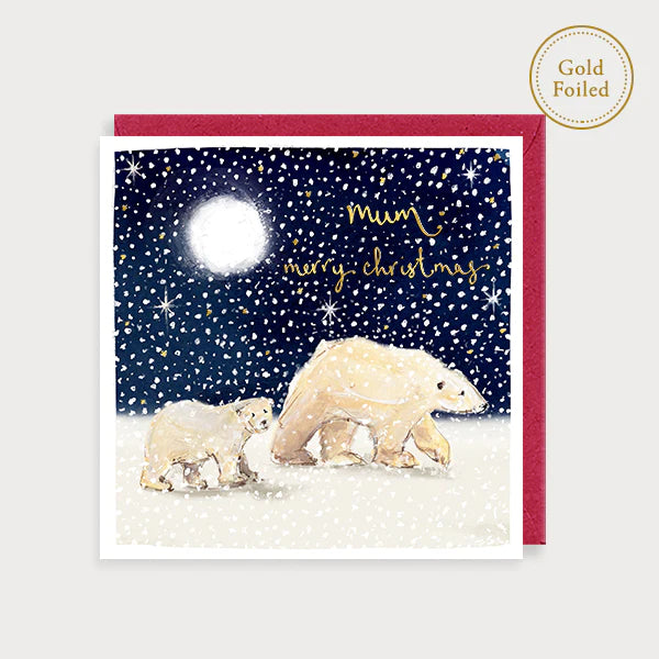 Polar Bears Mum Card