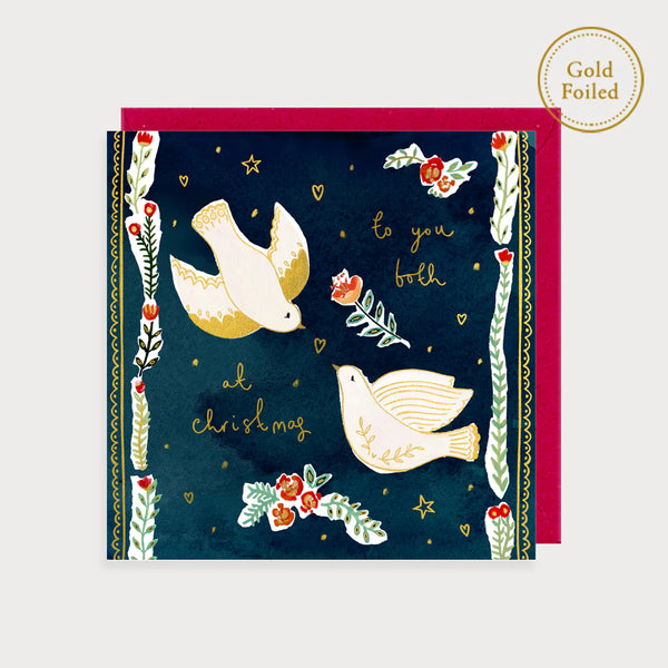 Doves To You Both Card