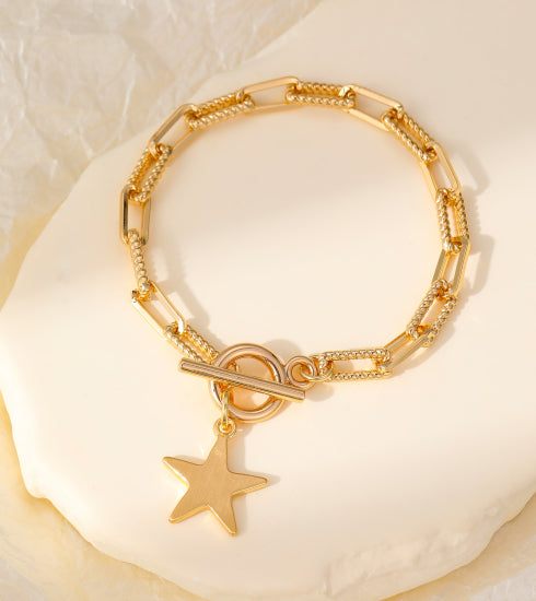 Gold Star Bracelet