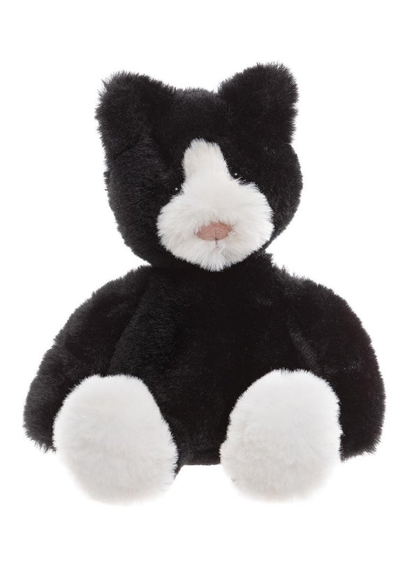 Puddy Kitten Soft Toy - Black