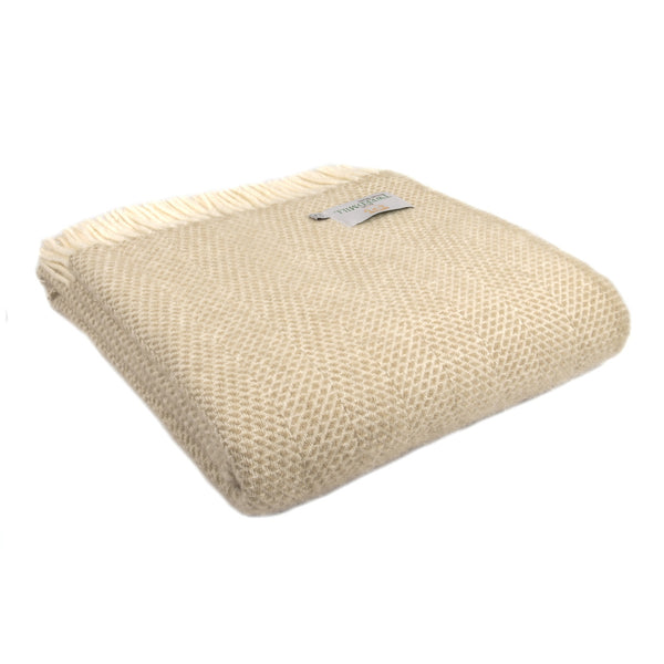 Lifestyle Beehive Throw - Oatmeal