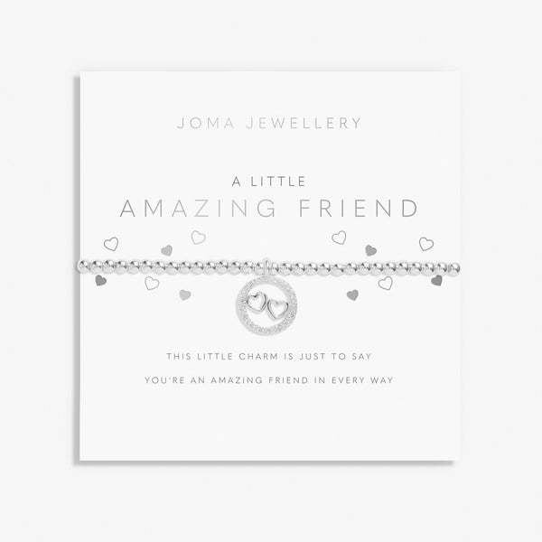 Amazing Friend Silver Children's Bracelet