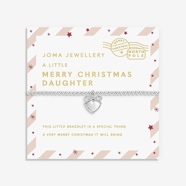 Children’s ‘Merry Christmas Daughter’ Bracelet
