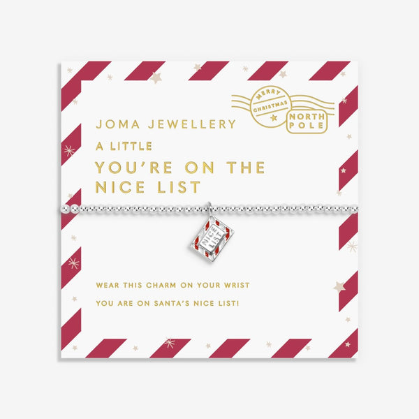 Children’s ‘You’re on the Nice List’ Bracelet