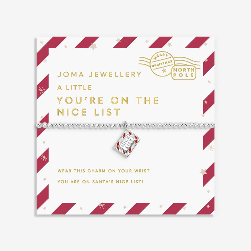 Children’s ‘You’re on the Nice List’ Bracelet