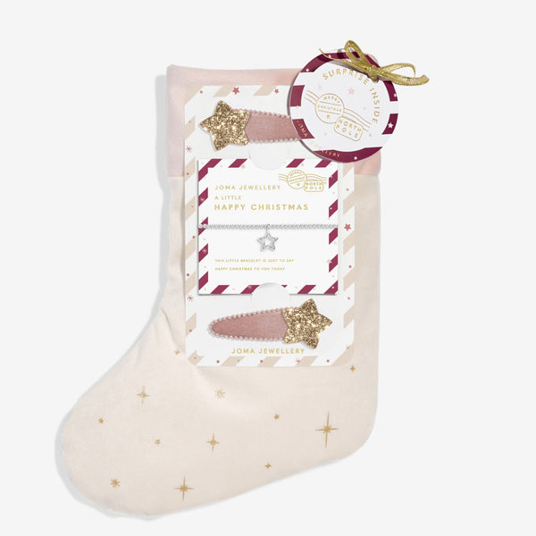 Children’s ‘Happy Christmas’ Stocking Gift Set