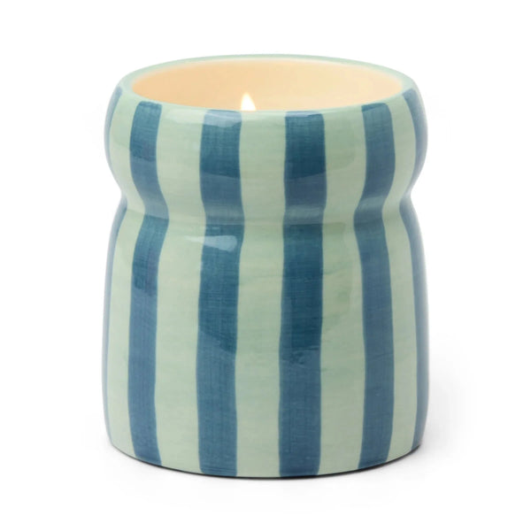 Cabana Striped Candle - Warm Cider