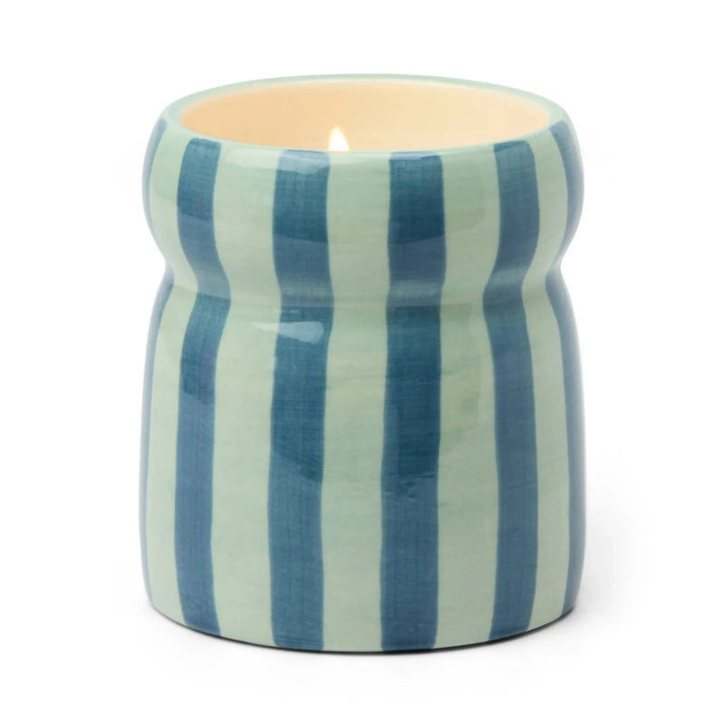 Cabana Striped Candle - Warm Cider