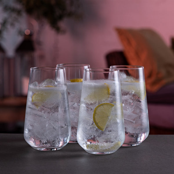 Crystal Highball Glasses - Set Of 4