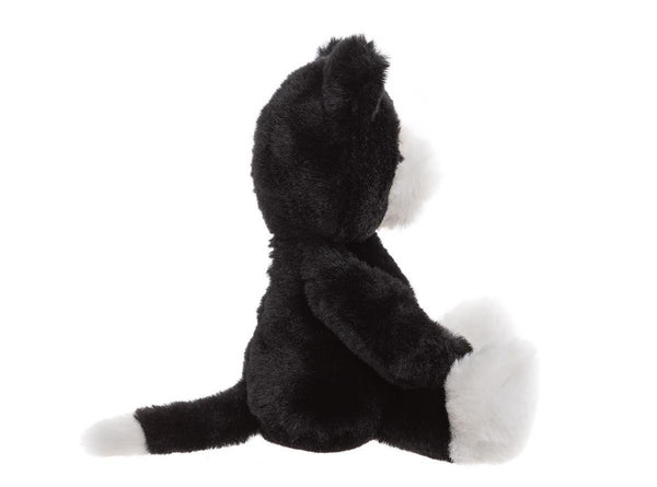 Puddy Kitten Soft Toy - Black
