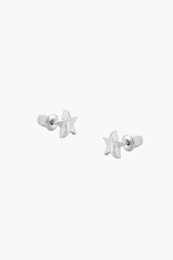 Distance Stud Earrings - Silver