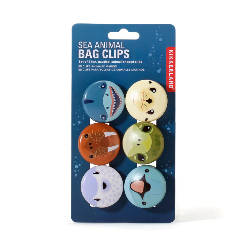 Sea Animal Bag Clips